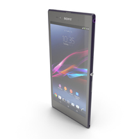 Sony Xperia Z Ultra Purple PNG & PSD Images