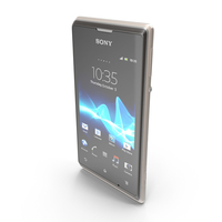 Sony Xperia E dual Gold PNG & PSD Images