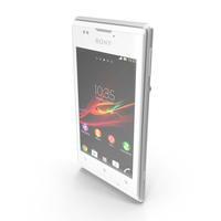 Sony Xperia E White PNG & PSD Images