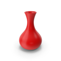 Ceramic Vase Red PNG & PSD Images