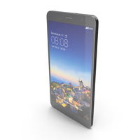 Huawei MediaPad X1 Diamond Black PNG & PSD Images