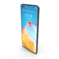 Huawei P40  Ice White PNG & PSD Images