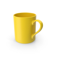 Mug Yellow PNG & PSD Images