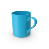 Mug Blue PNG & PSD Images