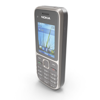Nokia C2-01 Black PNG & PSD Images