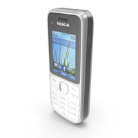 White Nokia C2 PNG & PSD Images