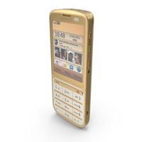 Nokia C3-01 Gold Edition PNG & PSD Images