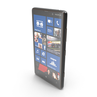 Nokia Lumia 820 Black PNG & PSD Images