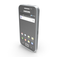 Samsung Galaxy Ace S5830 Black PNG & PSD Images