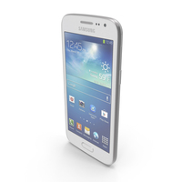 Samsung Galaxy Core LTE White PNG & PSD Images