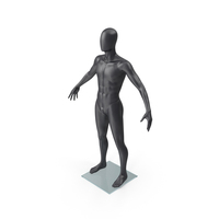 Male Mannequin Dark Grey PNG & PSD Images