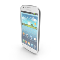 Samsung Galaxy Express I8730 White PNG & PSD Images