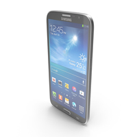 Samsung Galaxy Mega 6.3 I9200 Black PNG & PSD Images