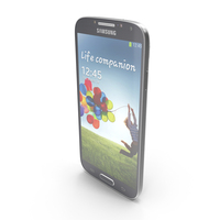 Samsung Galaxy S4 Black Mist PNG & PSD Images