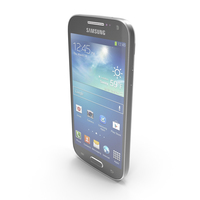 Samsung Galaxy S4 mini Black Mist & White Frost PNG & PSD Images