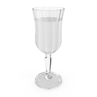 Crystal Glass With Water PNG & PSD Images