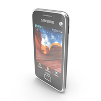 Samsung Star 3 Duos S5222 Black PNG & PSD Images