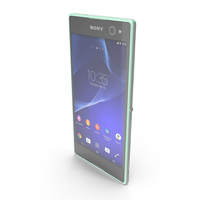 Sony Xperia C3 & C3 Dual Mint PNG & PSD Images