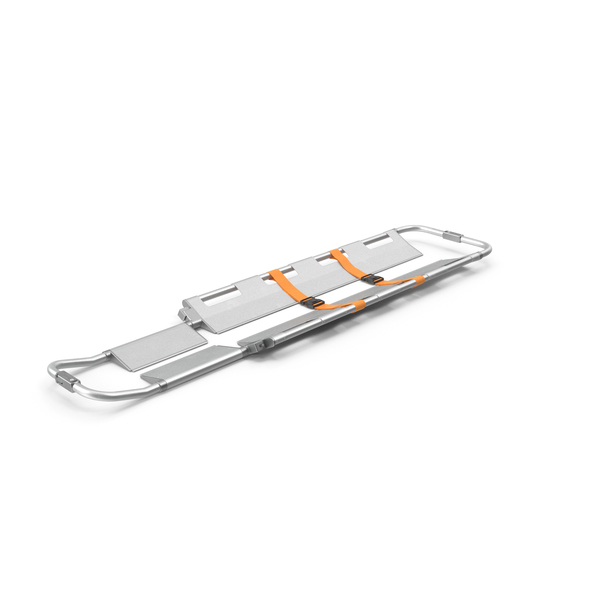 Aluminium Folding Scoop Stretcher PNG & PSD Images