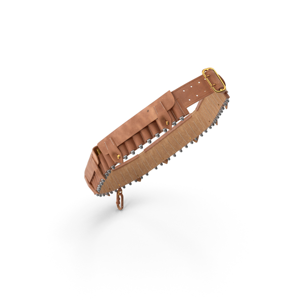 Ammunition Leather Bandolier PNG & PSD Images
