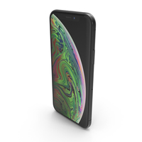 Apple iPhone XS Space Grey PNG & PSD Images