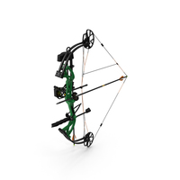 Armed Compound Bow Generic PNG & PSD Images