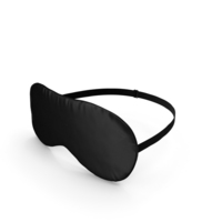Black Sleeping Mask PNG & PSD Images