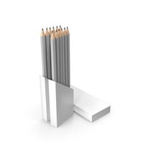 White Pencils PNG & PSD Images