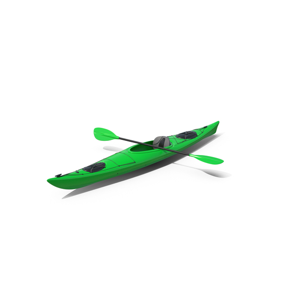 Green Kayak PNG & PSD Images