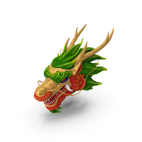 Chinese Dragon Head PNG & PSD Images