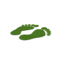 Grass Footprints PNG & PSD Images