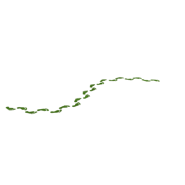 Grass Footprints PNG & PSD Images