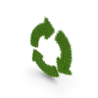 Grass Recycle Sign PNG & PSD Images