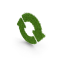Grass Recycle Sign PNG & PSD Images