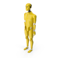 Crash Test Dummy Standing Pose PNG & PSD Images