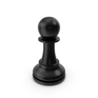 Chess Pawn Black PNG & PSD Images