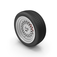 BBS Wheel and Goodyear Tire PNG & PSD Images