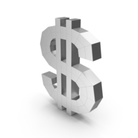 Dollar Metal PNG & PSD Images