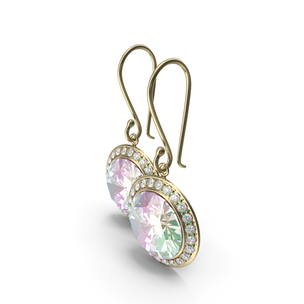 Rock Candy Earrings PNG & PSD Images