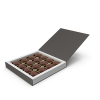 Gift Box with Chocolate for Valentines Day PNG & PSD Images