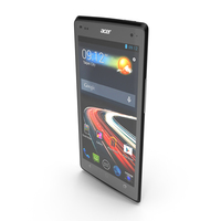 Acer Liquid Z5 Black Version PNG & PSD Images