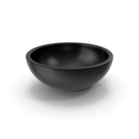 Decorative Bowl Black PNG & PSD Images