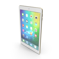 Apple iPad Mini 4 Gold PNG & PSD Images