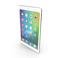 Apple iPad Mini 4 Silver PNG & PSD Images