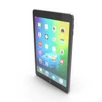 Apple iPad Mini 4 Space Grey PNG & PSD Images