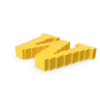 Stylised Cartoon Voxel Pixel Art Letter W on Ground PNG & PSD Images