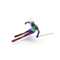 Extreme Downhill Skier PNG & PSD Images