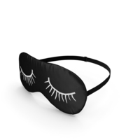 Eyelashes Sleeping Mask PNG & PSD Images