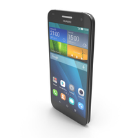 Huawei Ascend G7 Black PNG & PSD Images