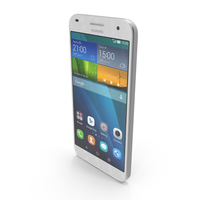 Huawei Ascend G7 Silver PNG & PSD Images